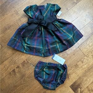 Ralph Lauren Polo Tartan Dress with Bow
